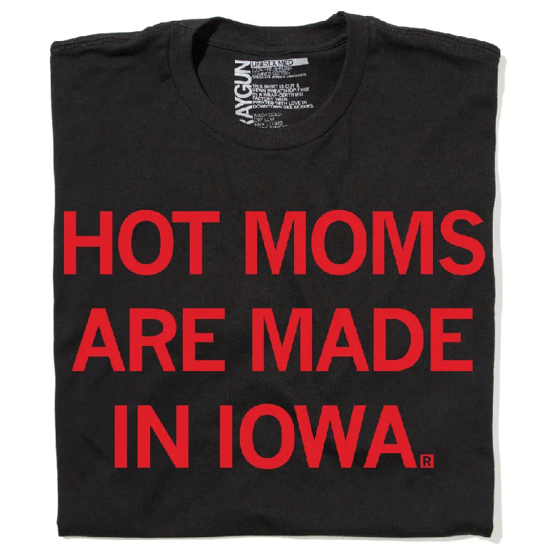 Women's Blouse with Keyhole NeckHot Moms Are Made In Iowa