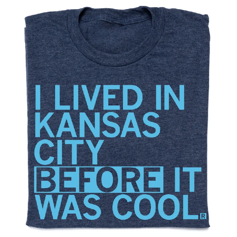 Women's Blouse with EmbroideryI Lived In KC Before It Was Cool