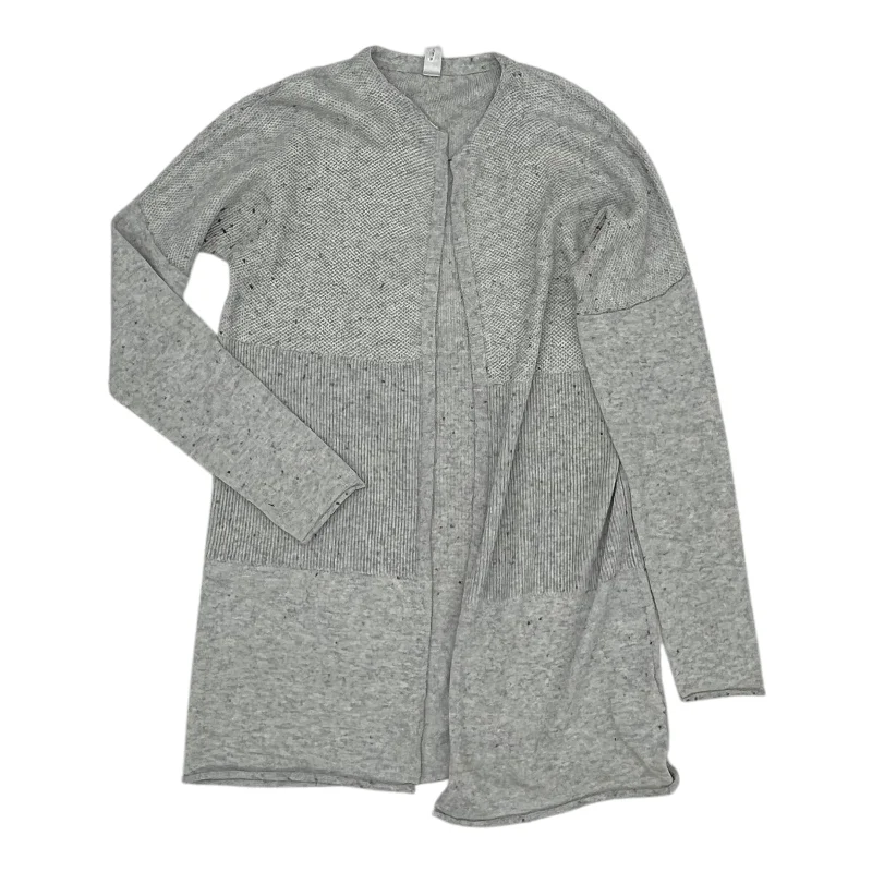 Women's Low Collar SweatersSweater Cardigan By Lole In Grey, Size:Xs