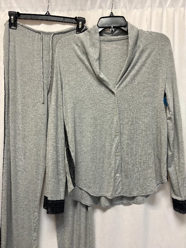 women's pajamas for cold weatherPajamas 2pc By Victorias Secret In Grey, Size: M