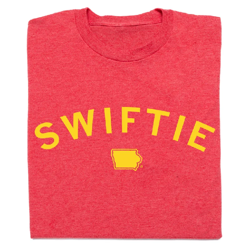 Women's Blouse with Wide CollarIowa Swiftie Red & Gold