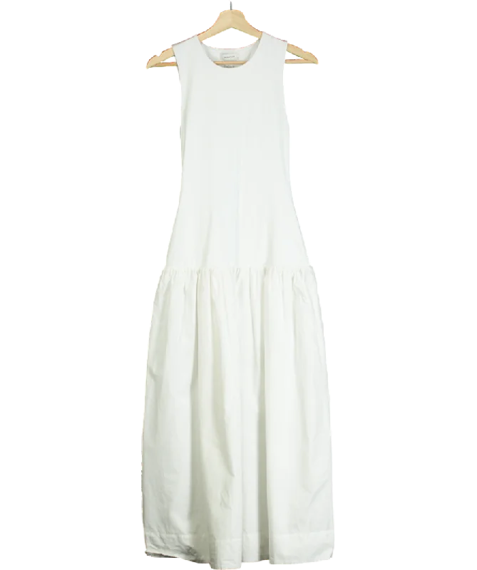 Women's Albanian Wool SweatersBabaton White Worldly Dress UK S