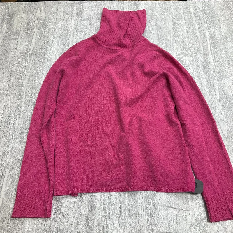 Women's Serbian Wool SweatersSweater Cashmere By Geneva In Pink, Size: M