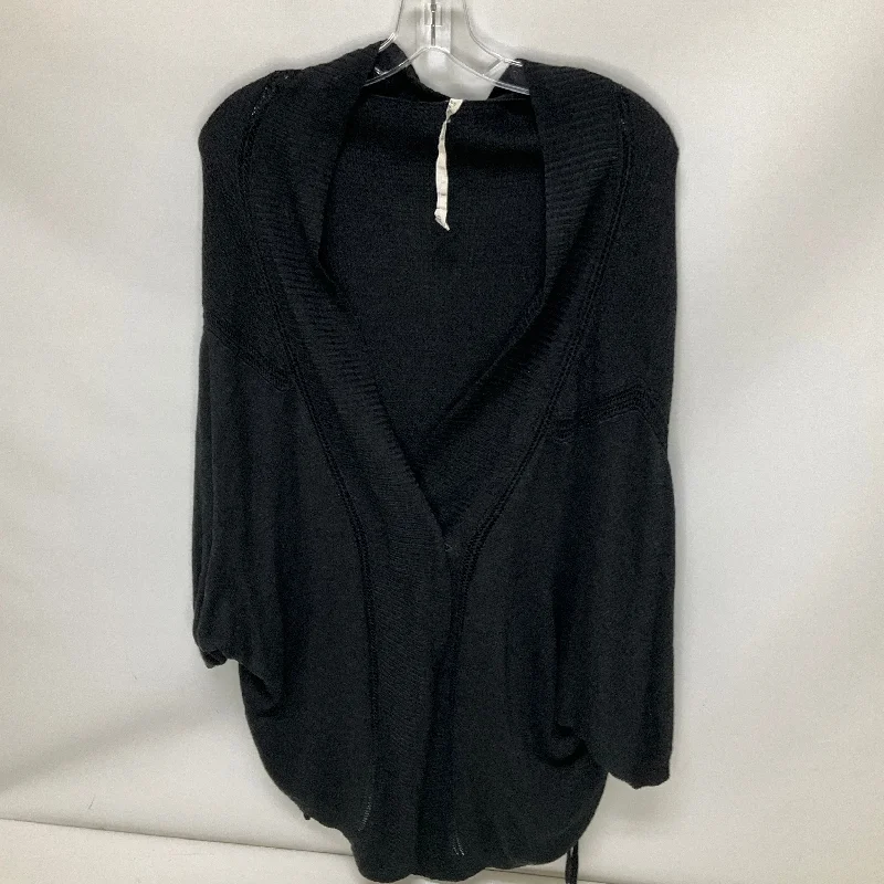 Women's Wide Collar SweatersCardigan By Lululemon In Black, Size: S