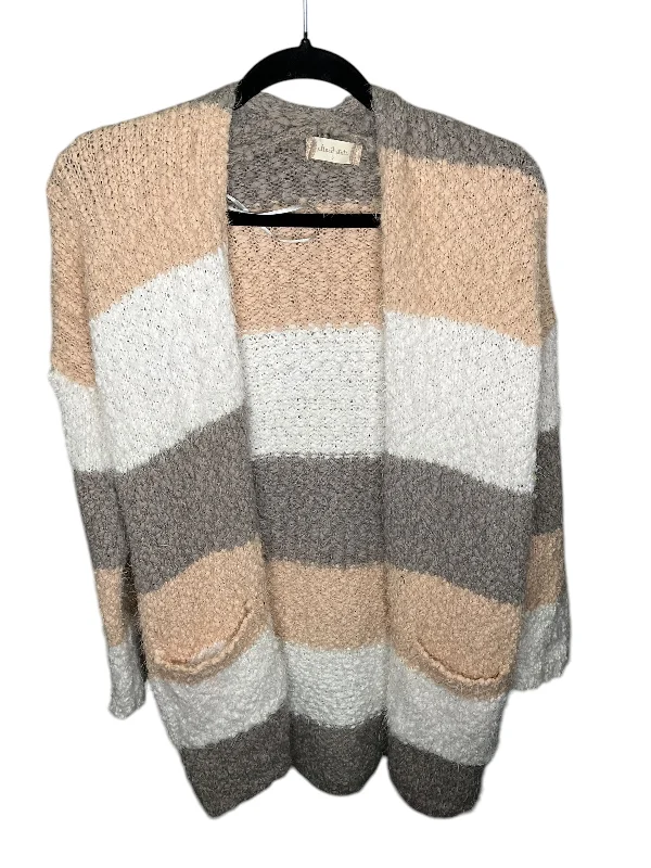 Women's Estonian Wool SweatersSweater Cardigan By Altard State In Grey & Pink, Size: S