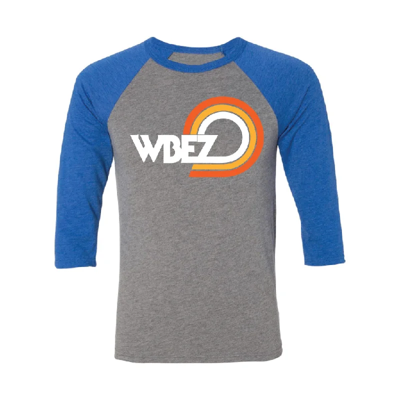 Women's Blouse with U-Shaped CollarWBEZ Vintage Logo Baseball Tee