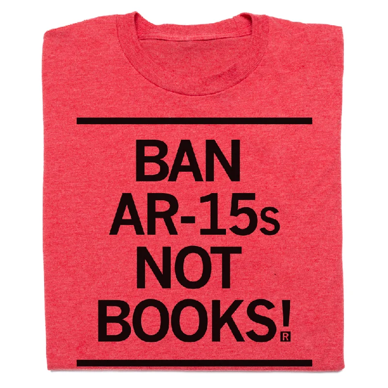 Women's Blouse with FlouncesBan AR-15s Not Books