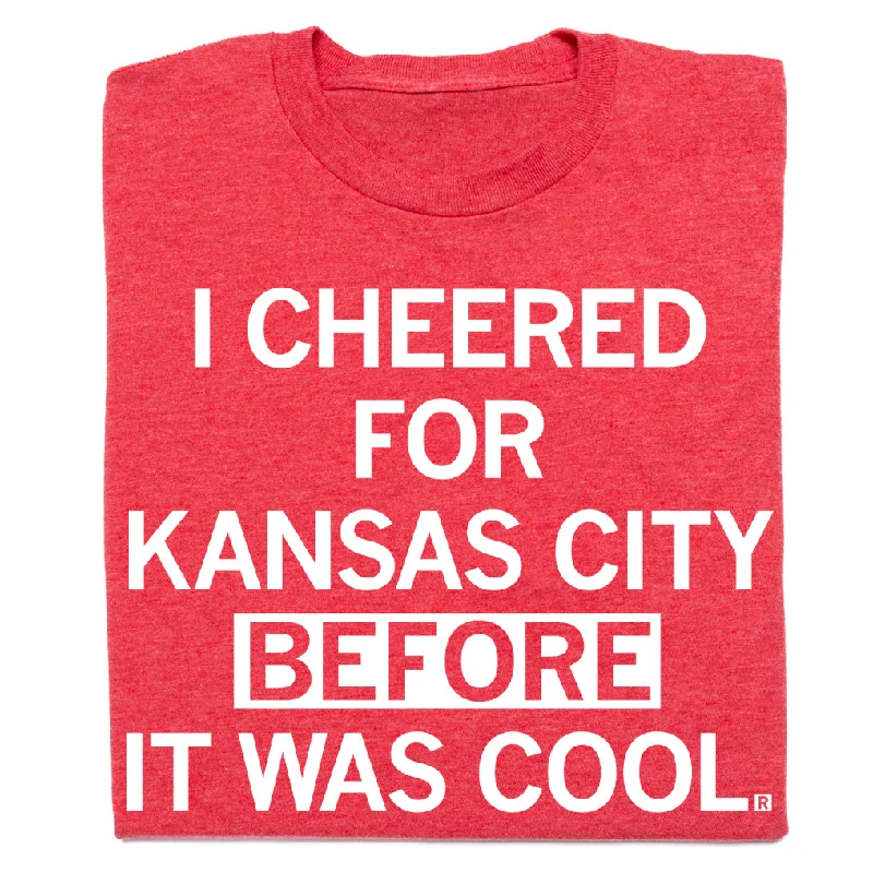 Women's Blouse with BeadsI Cheered For KC Before It Was Cool