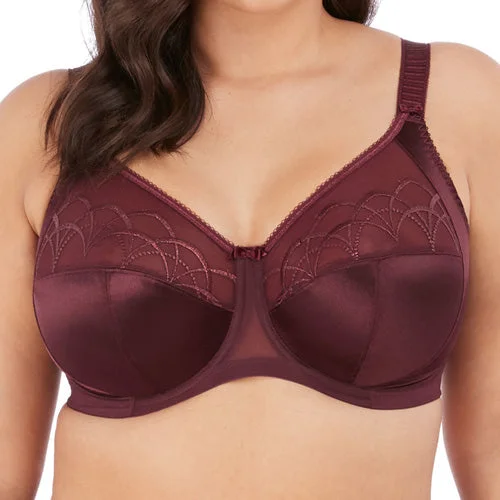 lace trim bra for weddingsElomi Cate UW Full Cup Bra - Raisin