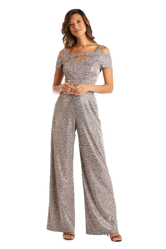 Women's OverallsNightway Off Shoulder Jumpsuit Formal 21959