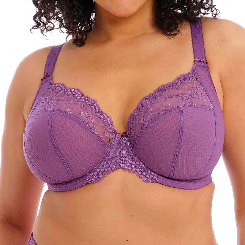 convertible strapless braElomi Charley UW Plunge Bra with Stretch - Pansy