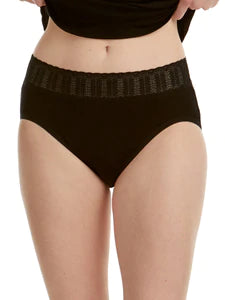 seamless panties with a hidden waistband for a smooth lookHanky Panky Eco Rib French Brief