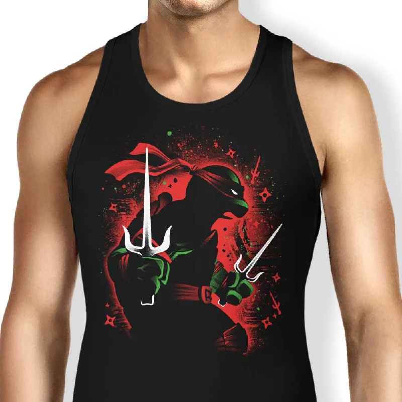 Women's Blouse with ZipperRed Rebel Ninja - Tank Top