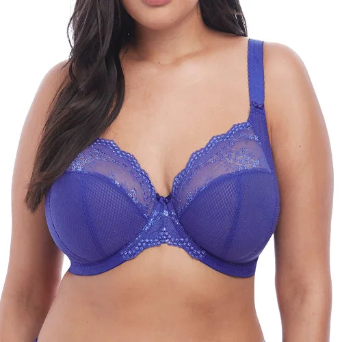 seamless bra for sensitive skinElomi Charley UW Plunge Bra with Stretch - Ultramarine