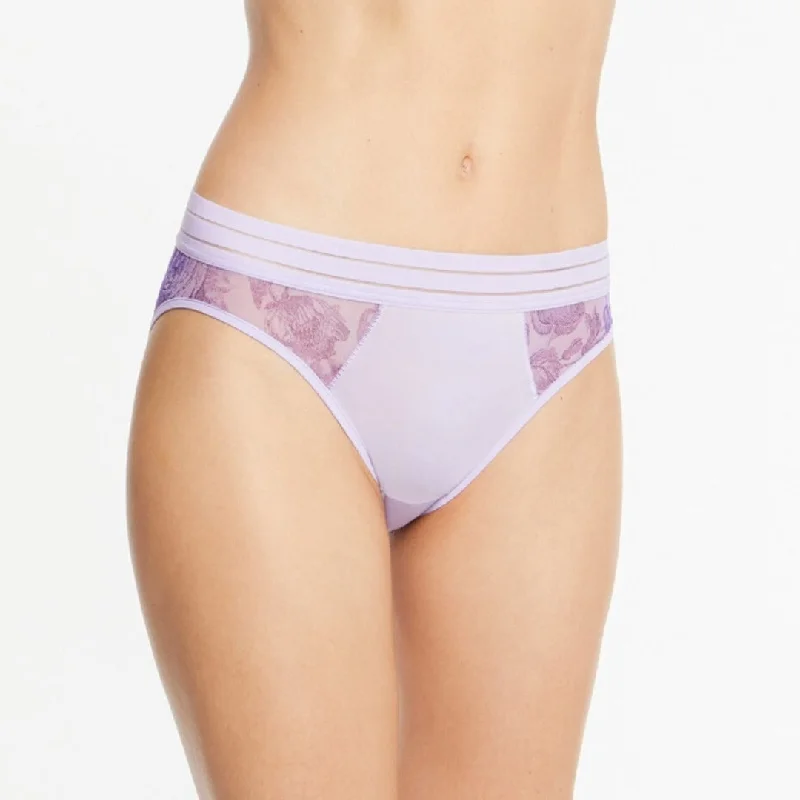 plus-size lace panties with a high-waisted design for all-day comfortMaison Lejaby Nufit Garden Brief *SS23 Pansy*