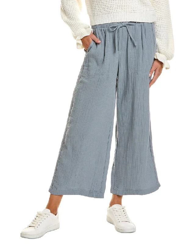 Women's Jodhpurs with V-Shaped CollarSplendid Gauze Pant