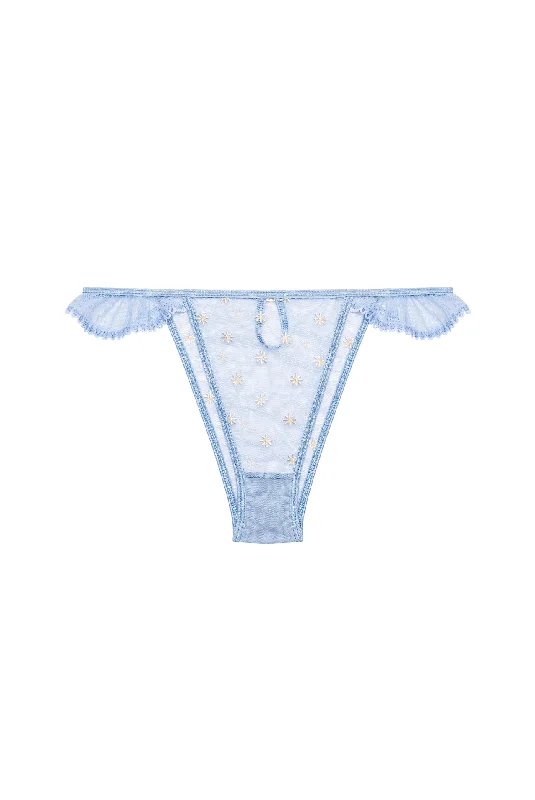 lightweight silk panties for everyday wearPAQUERETTE Briefs with Frills