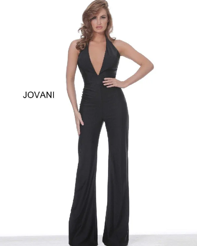 Women's Jumpsuits with Elastic WaistJovani 1350 Formal Jumpsuit