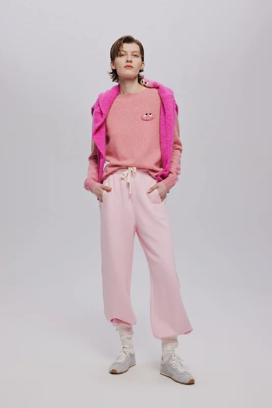 Women's Swim ShortsBlush Pink Sweatshirt Pants