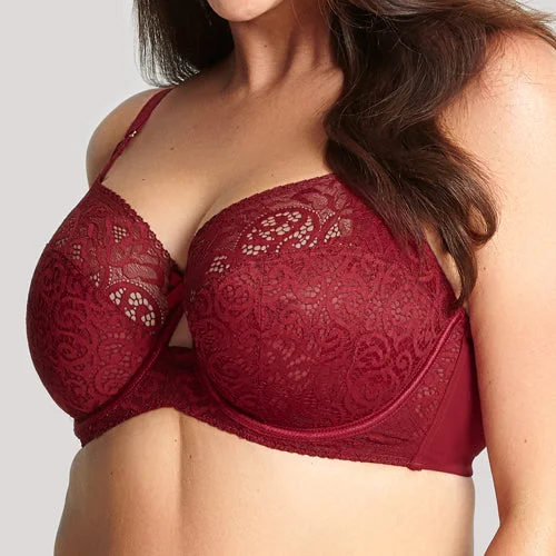 smoothing high-waisted bra for tummy controlSculptresse Estel UW Full Cup Bra - Burnt Red