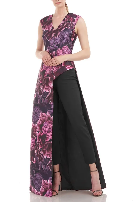 Women's Jumpsuits with Sweetheart CollarKay Unger 5548767 Long Sleeveless Formal Jumpsuit