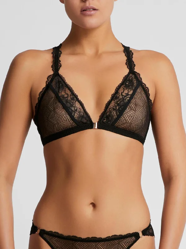 plus-size underwire bra with wide underbandDash Triangle Bra