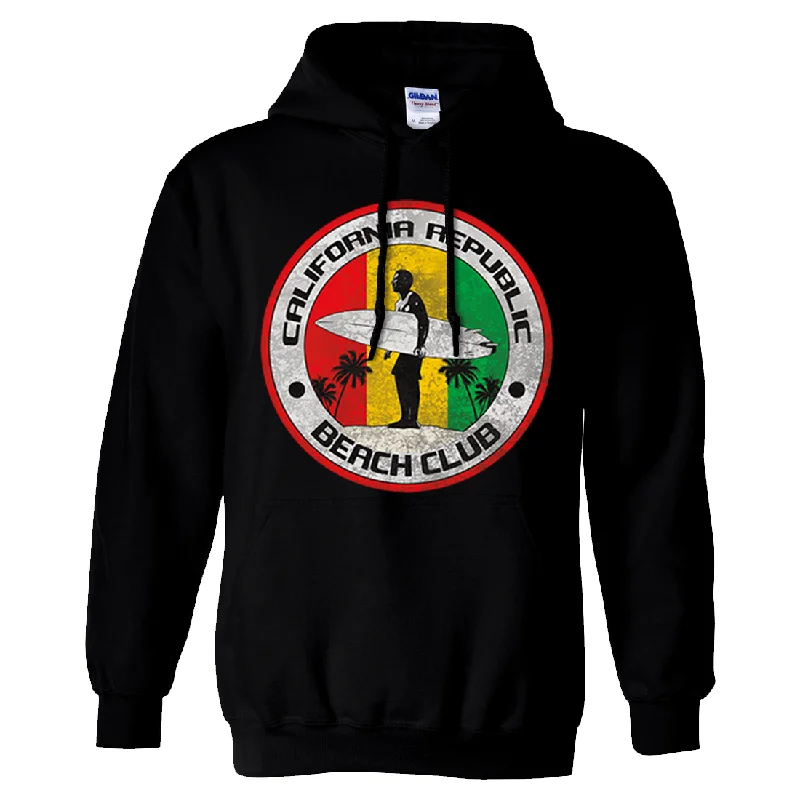 Women's Hooded Sweatshirts with Tweed LiningCalifornia Republic Beach Club Sweatshirt Hoodie