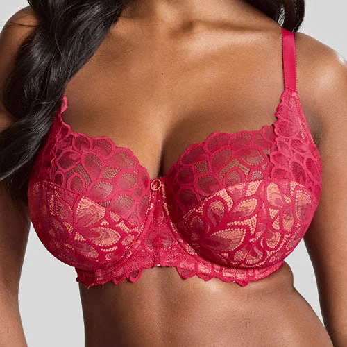 wire-free contour braPanache Allure UW Full Cup Bra - Raspberry