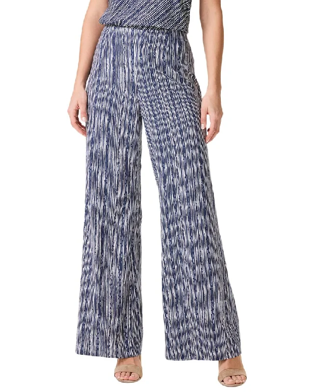 Women's Jodhpurs with Low WaistNIC+ZOE Spring Rain Wide Leg Pant