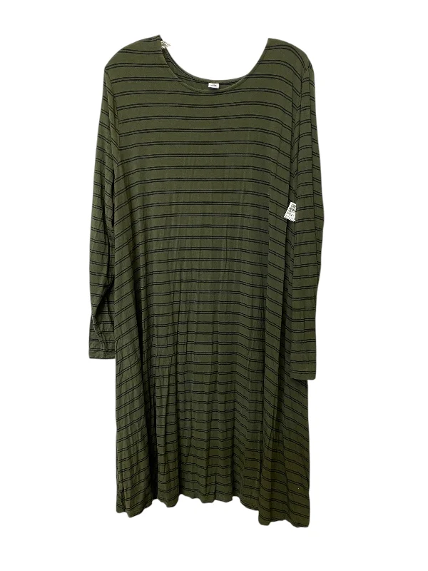 Women's Maxi DressesDress Casual Midi By Old Navy In Green, Size: Xxl