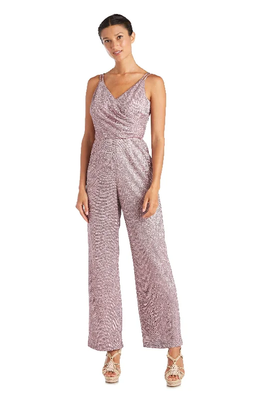 Women's Jumpsuits with Low CollarNightway Long Formal Jumpsuit 21950