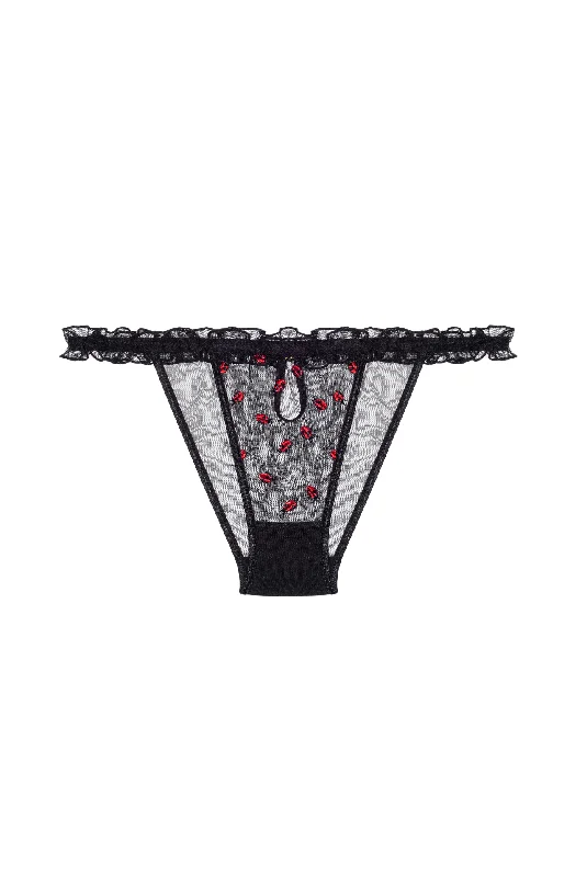 floral lace panties with a cheeky cutCOCCINELLE Triangle Briefs