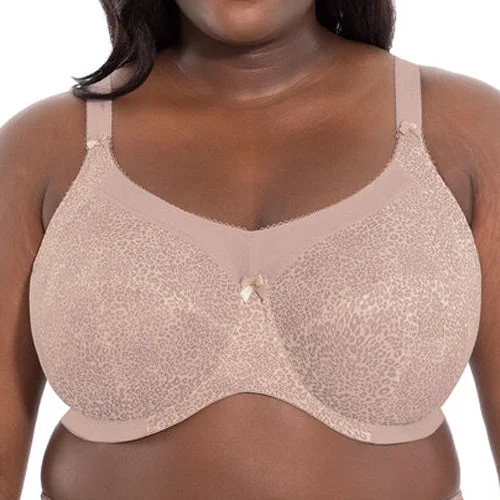 convertible halter-neck braGoddess Kayla UW Full Cup Bra - Taupe Leo