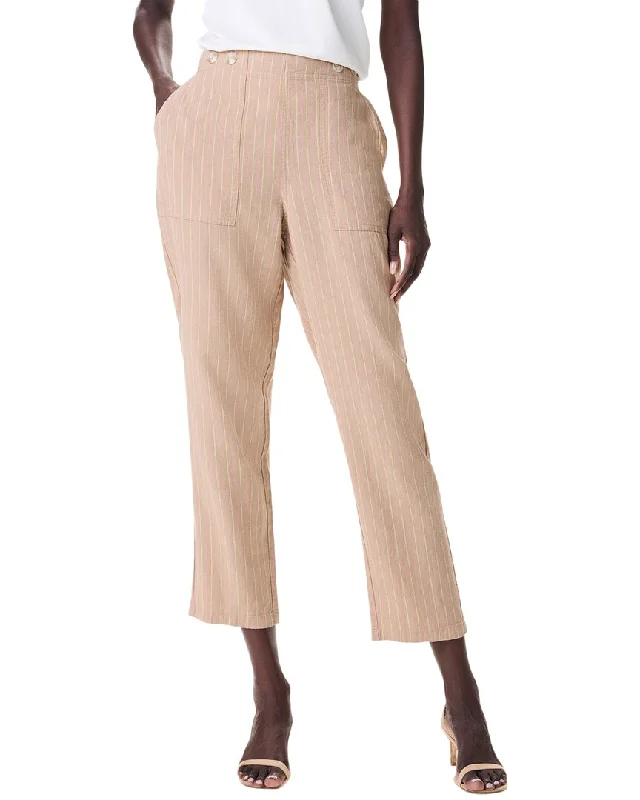 Women's Jodhpurs with Rounded CollarNIC+ZOE Central Park Straight Pant