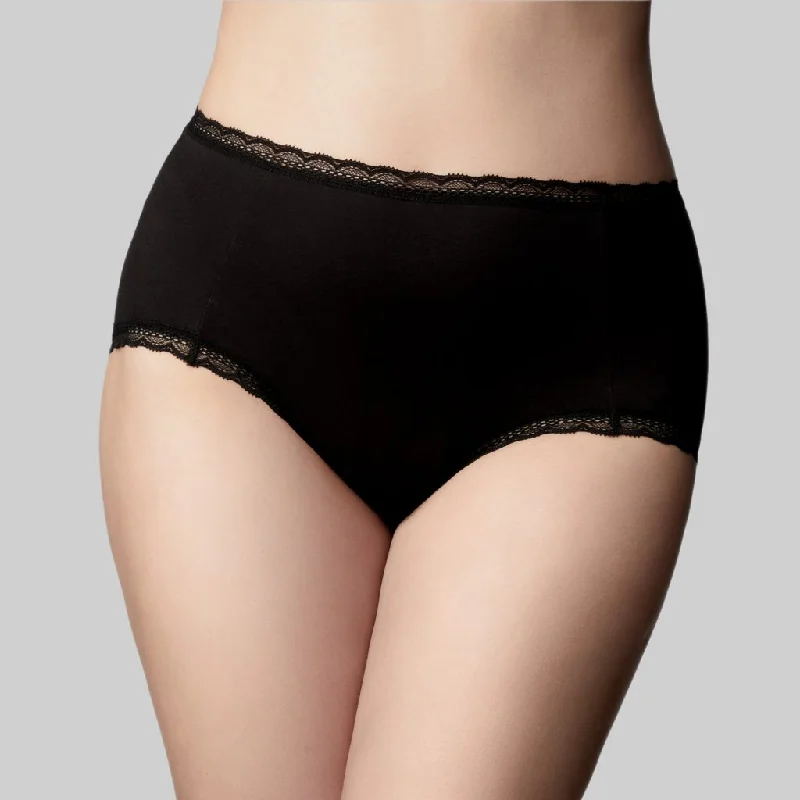 plus-size underwire balconette braTHE KNICKER - CLASSIC COTTON - FULL BRIEF