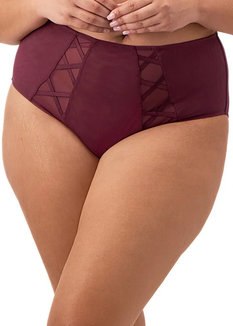 backless bra with invisible strapssachi Cabernet Full Brief