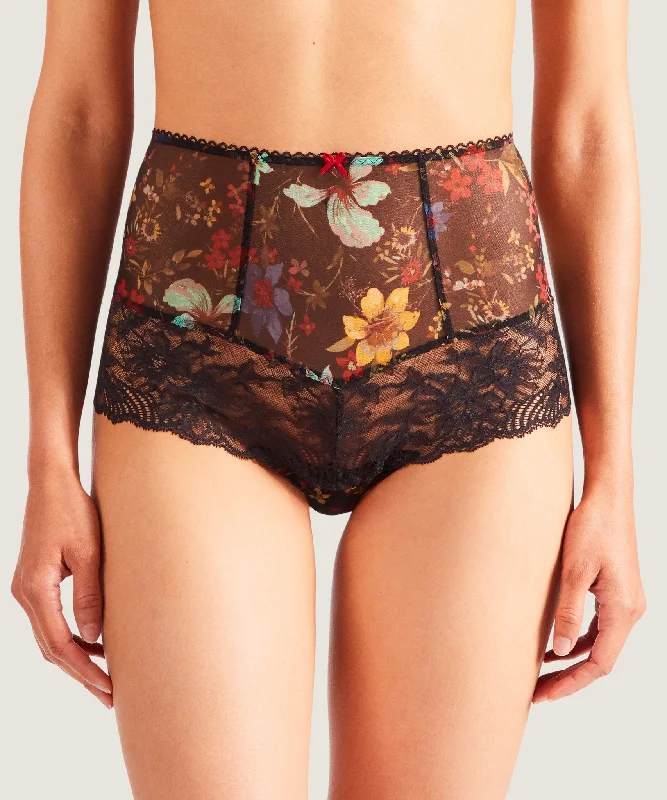 lightweight cotton briefs with a soft and stretchable fabric for everyday comfortAubade Reine des Pres Waist Brief