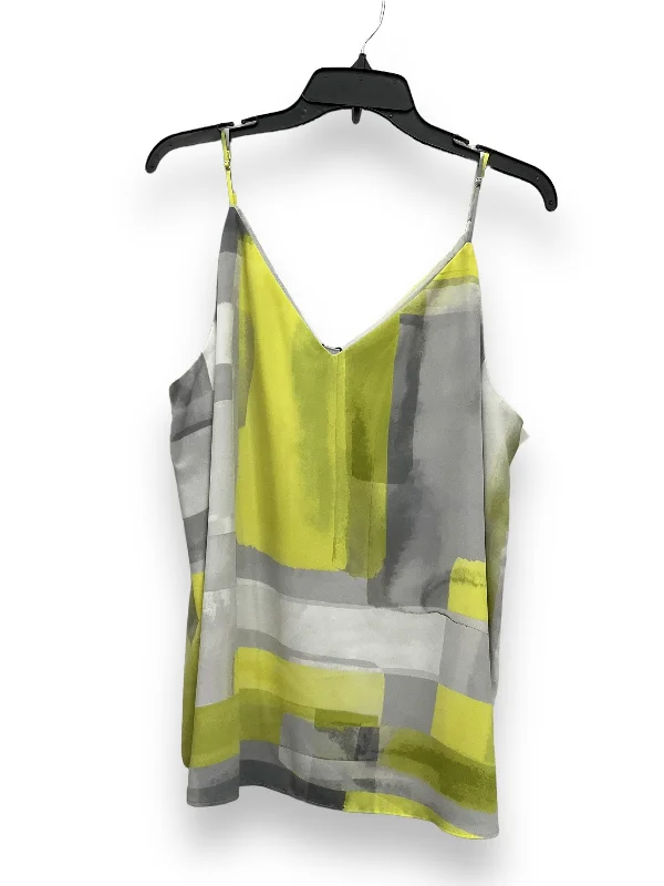 Women's Blouse for OfficeMulti-colored Blouse Sleeveless Calvin Klein, Size Xl