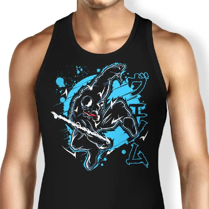 Women's Blouse with U-Shaped NeckSymbiote Power - Tank Top