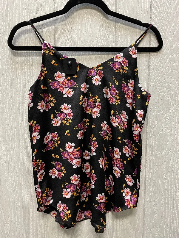 Women's Blouse with Short SleevesBlouse Sleeveless By T Tahari In Floral Print, Size: Xs