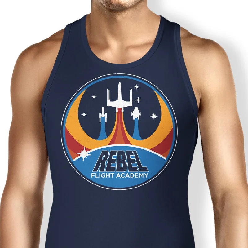 Women's Blouse with Low CollarRebel Flight Academy - Tank Top