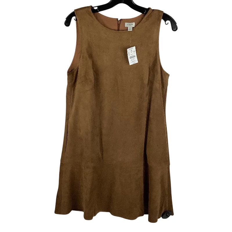 Women's Sweetheart-Neck DressesDress Casual Midi By J. Crew In Brown, Size: 8