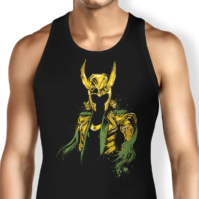 Women's Blouse with Rounded CollarThe God of Mischief - Tank Top