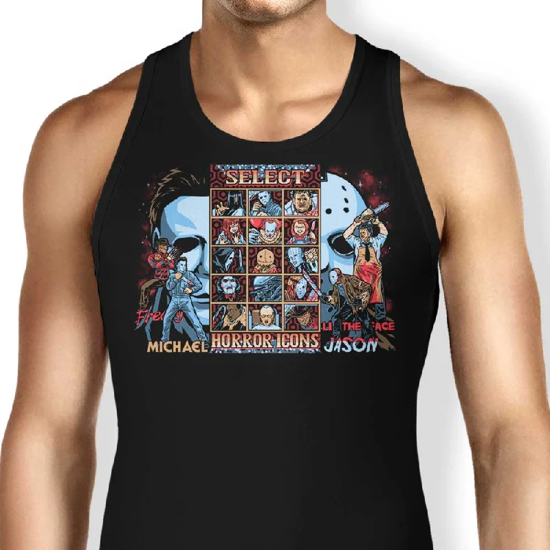 Women's Patterned BlouseClash of Horror - Tank Top