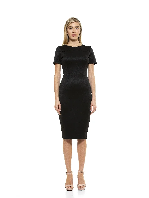 Women's Sheath DressesScuba Midi Dress