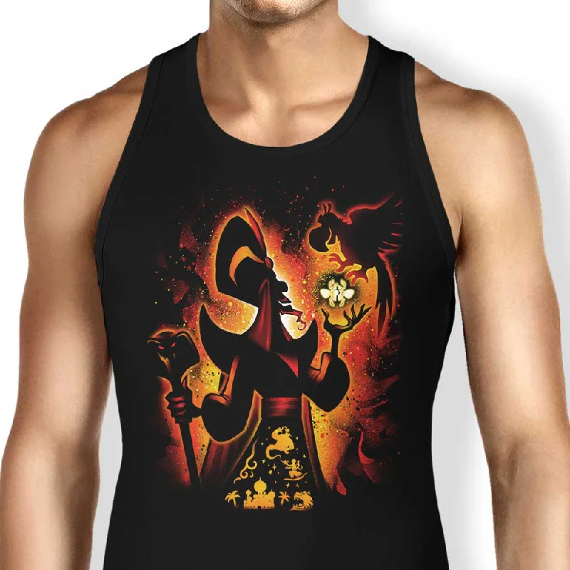 Women's Blouse with Low CollarEvil Sorcerer - Tank Top