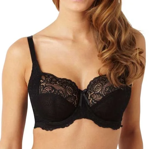 plus-size minimizer underwire braPanache Andorra UW Full Cup Bra - Black