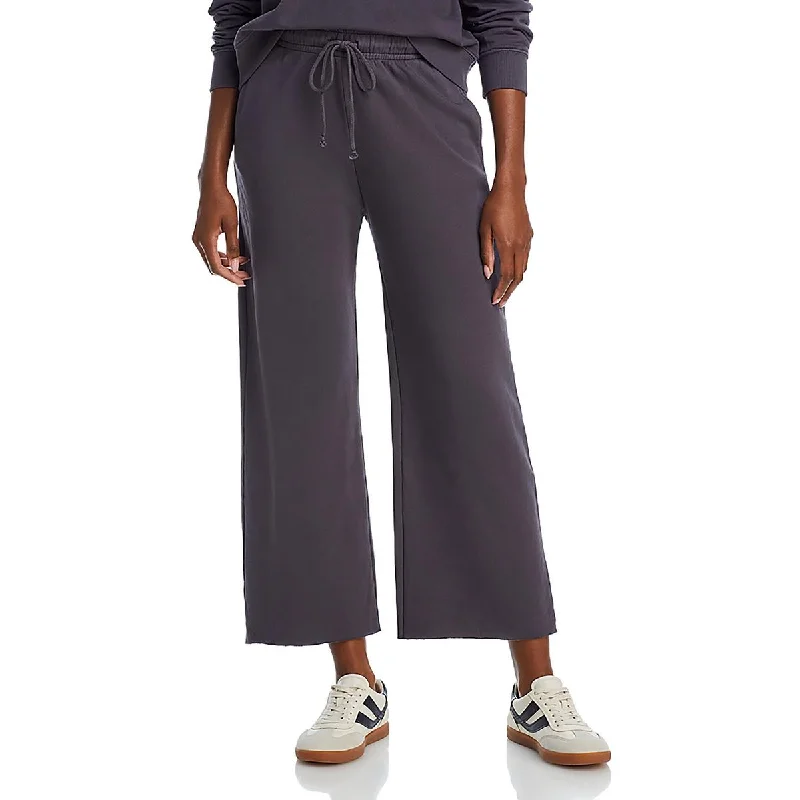 Women's Jodhpurs with Wide CollarWomens Cotton Drawstring Hem Wide Leg Pants