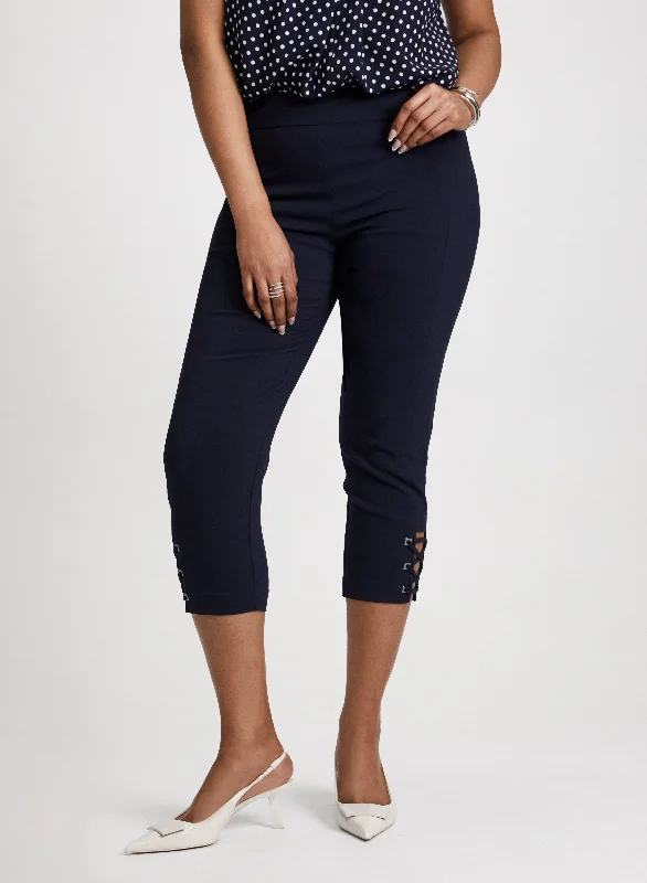 Women's Low-Rise ShortsPull-On Bengaline Capris