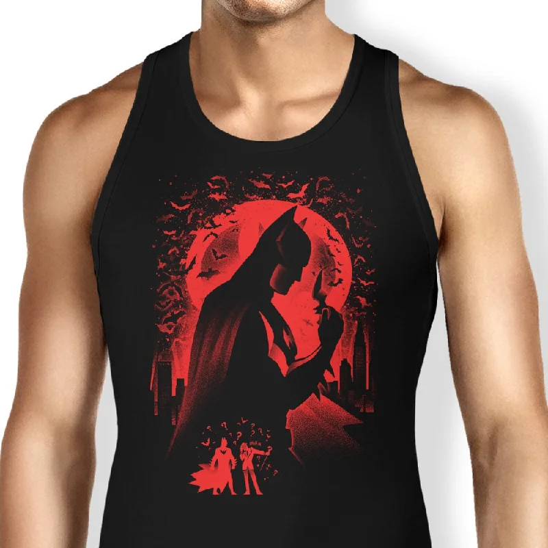 Women's Blouse with High CollarThe Vengeant Night - Tank Top